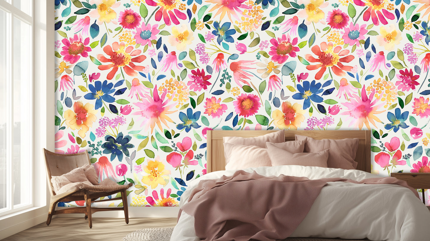 Vibrant Watercolor Floral