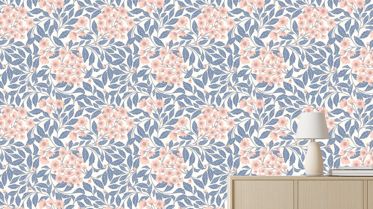 Pastel Floral Garden