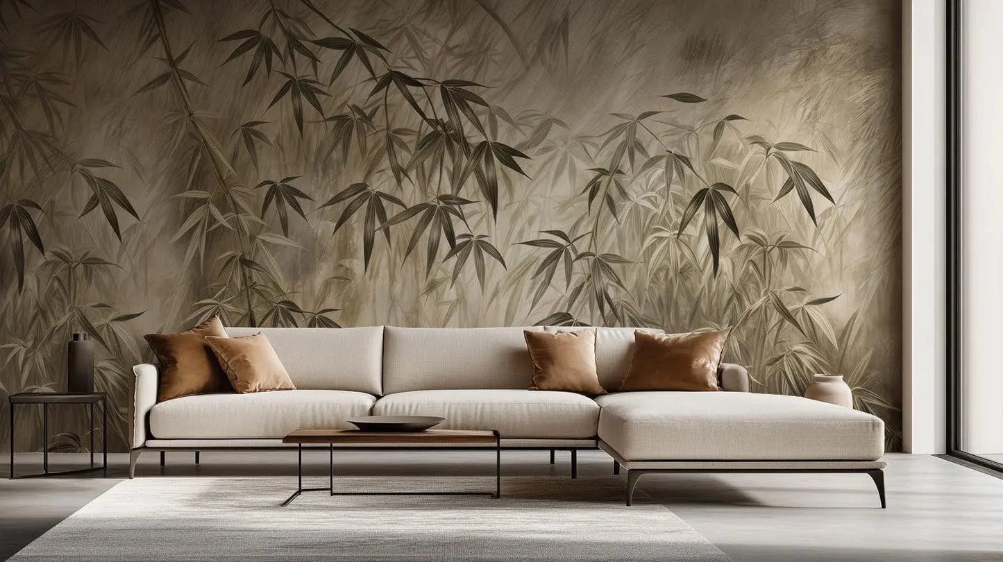 Bamboo wall mural - XWALLX