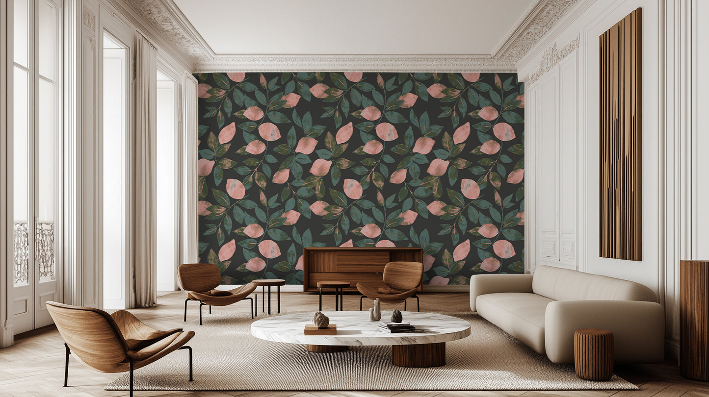 Blush Lemon Grove Artistic wall decor - XWALLX