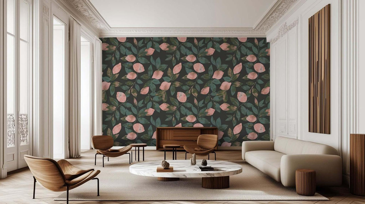 Blush Lemon Grove Artistic wall decor - XWALLX