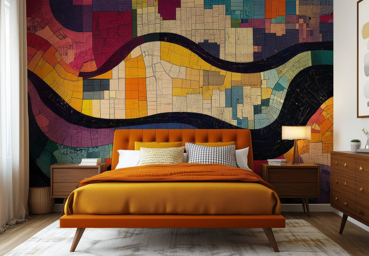 Colorful Geometric wallpaper - XWALLX