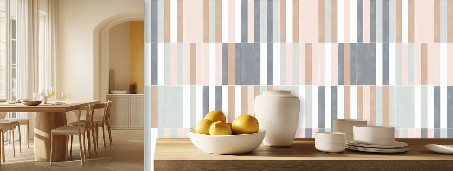 Elegant Striped Design wallpaper mural - XWALLX