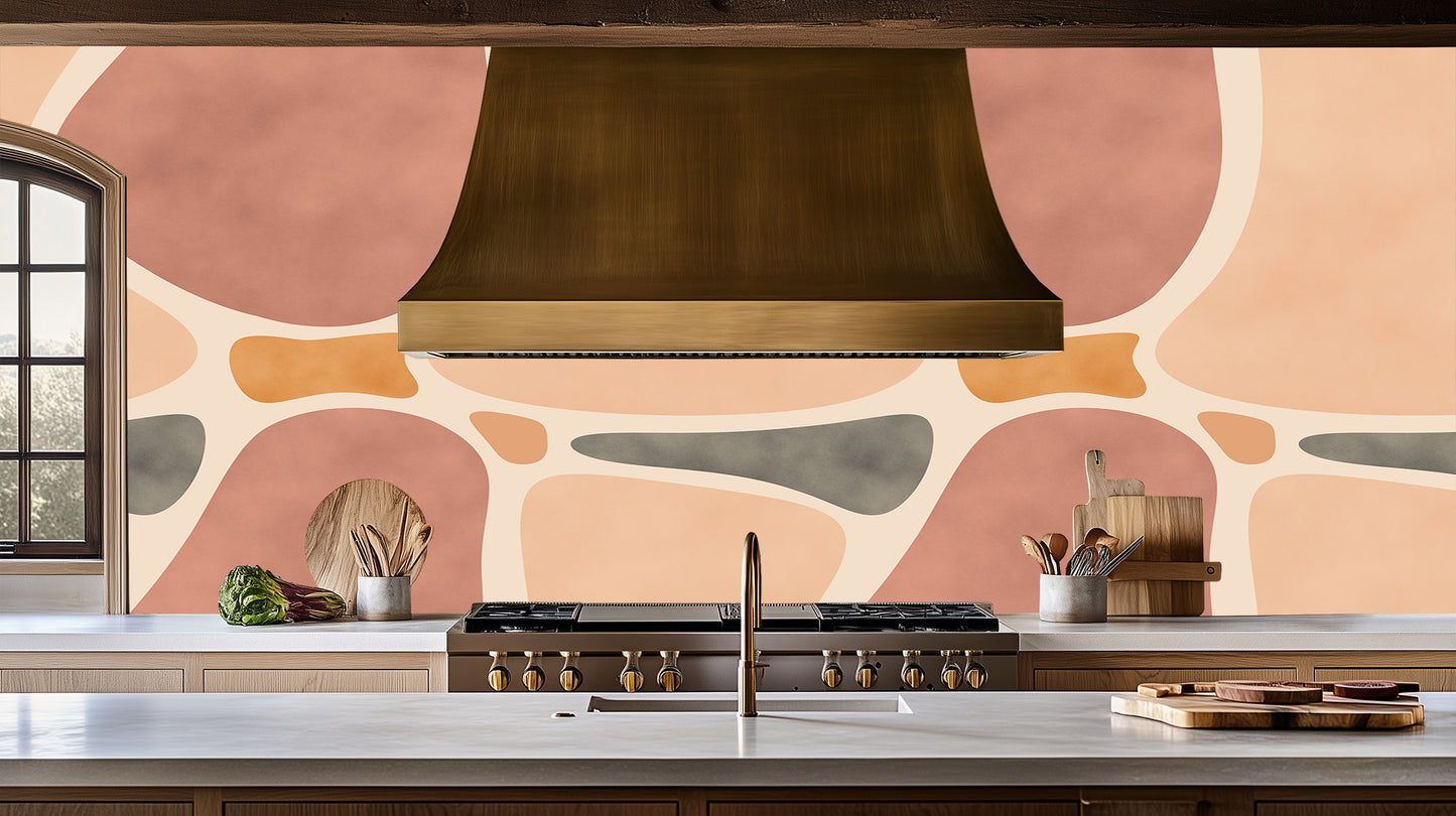 Organic Abstract Forms wall art - XWALLX