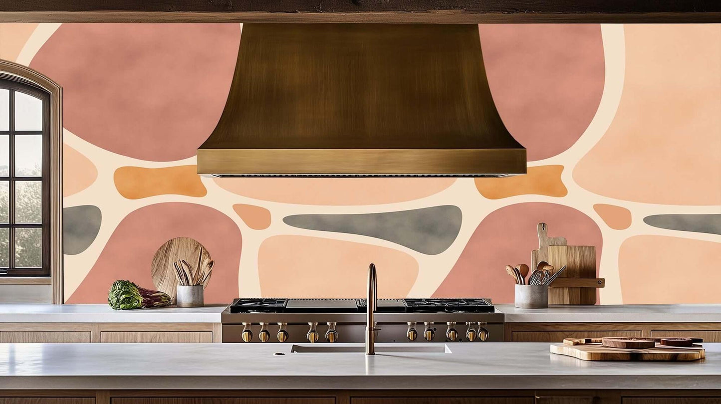 Organic Abstract Forms wall art - XWALLX