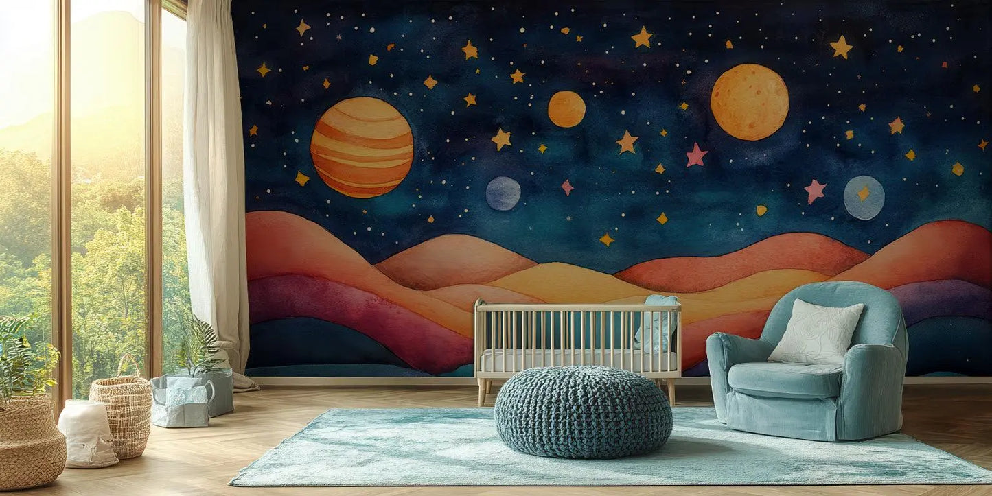 Planets and Stars wallpaper - XWALLX