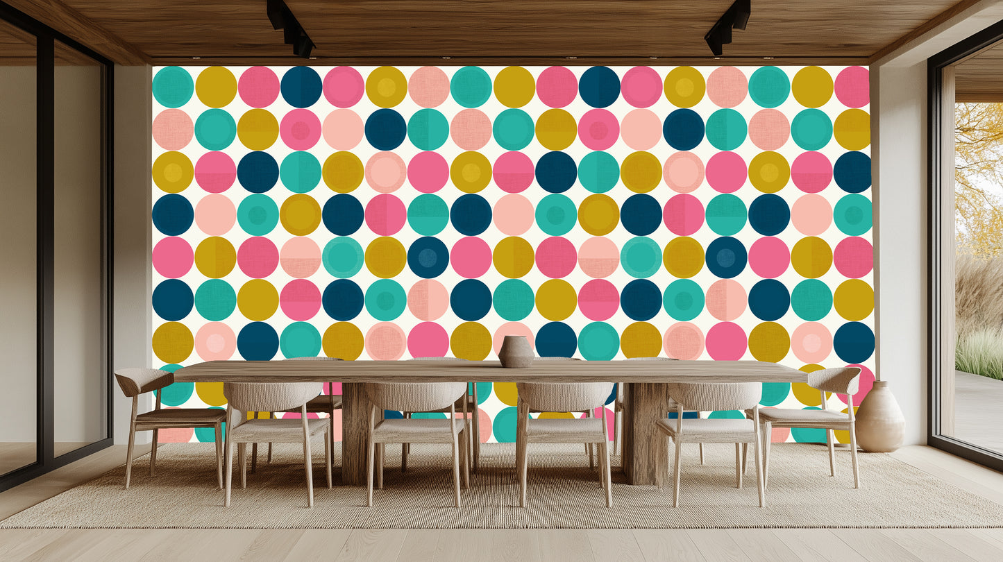 Vibrant Circular Patterns wallpaper - XWALLX