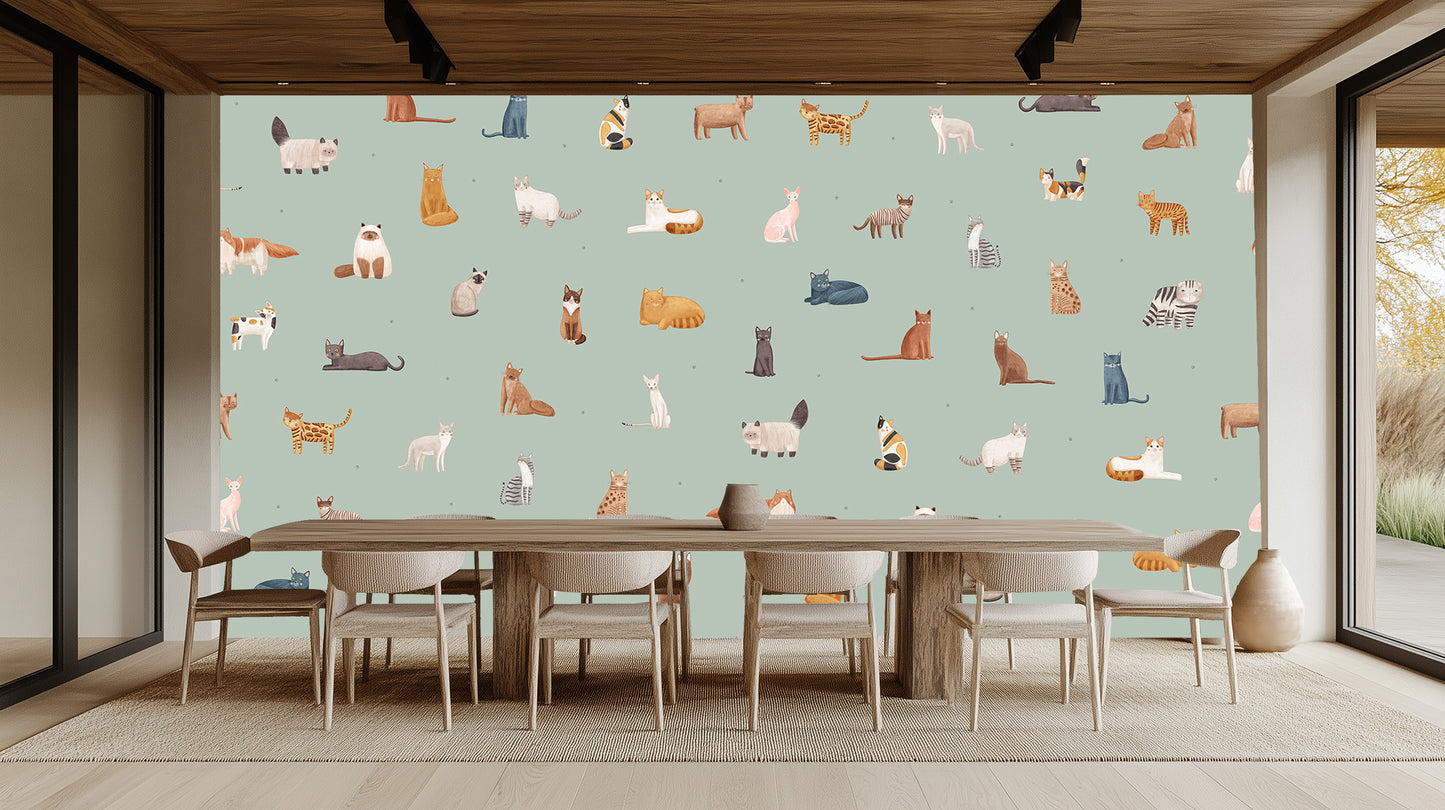 Charming Cat Collective wallpaper - XWALLX