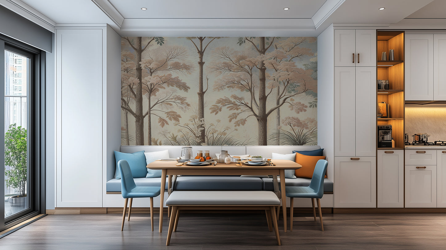 Ethereal Forest Canopy wall mural - XWALLX