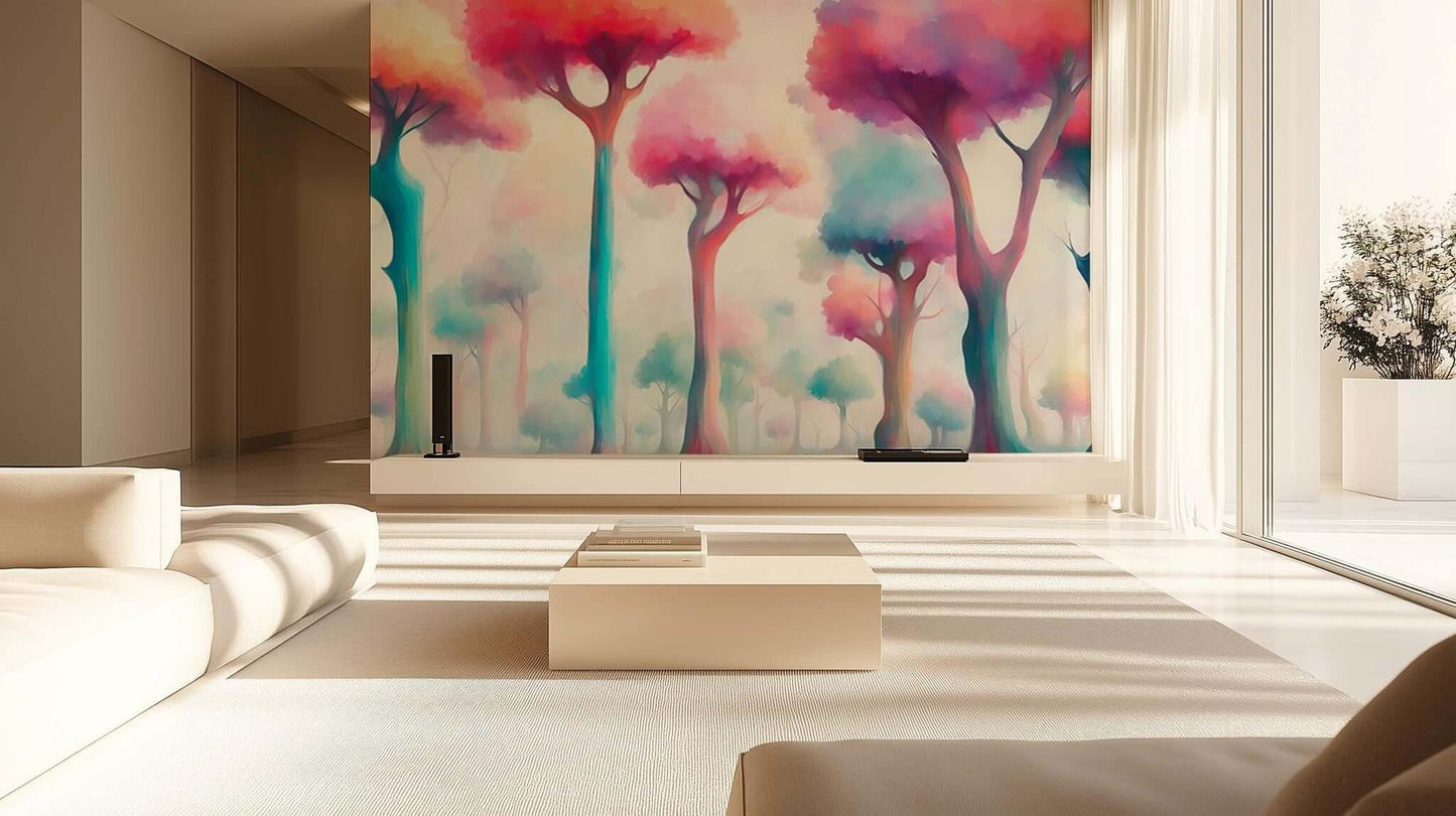 Vibrant Forest Canopy wallpaper - XWALLX