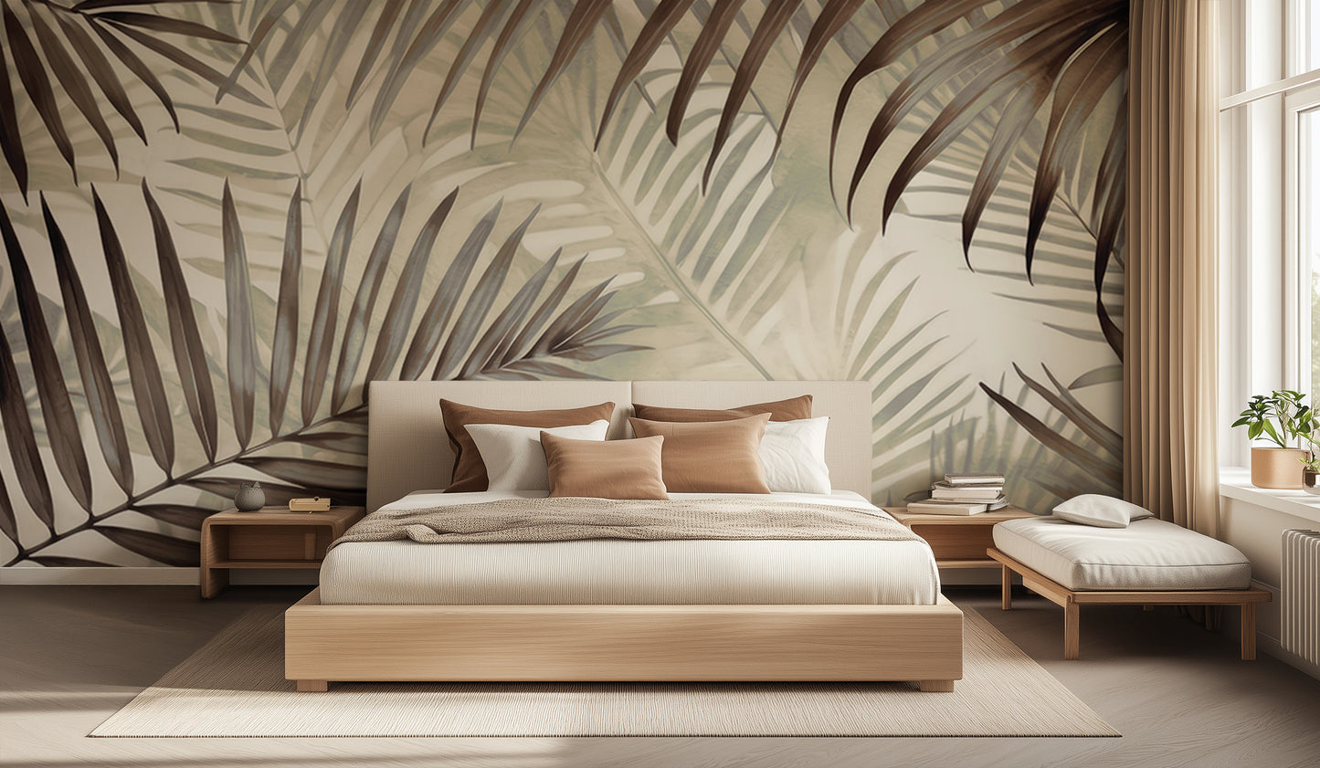 Tropical Leaf Serenity wall decor - XWALLX