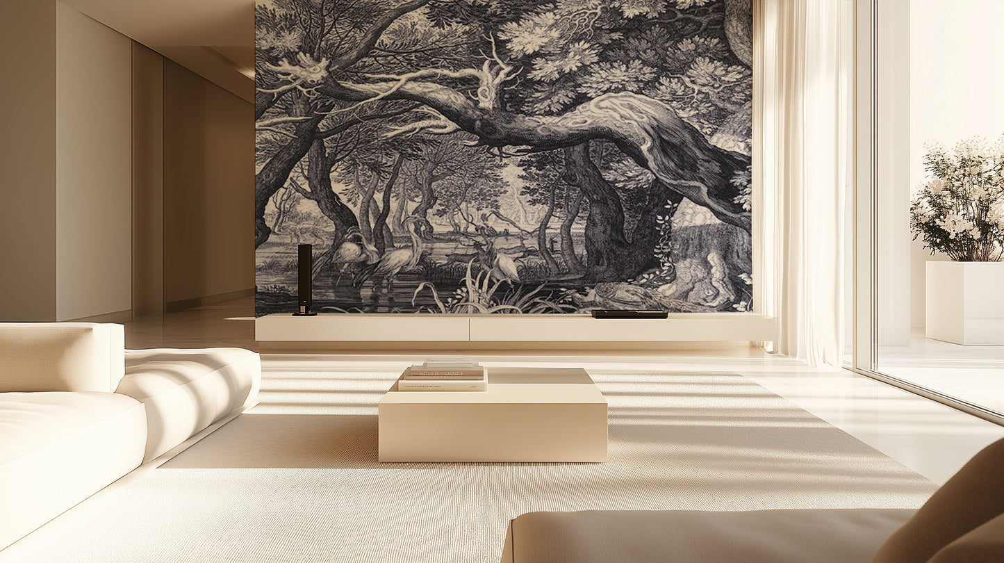 Majestic Tree Landscape wall decor - XWALLX