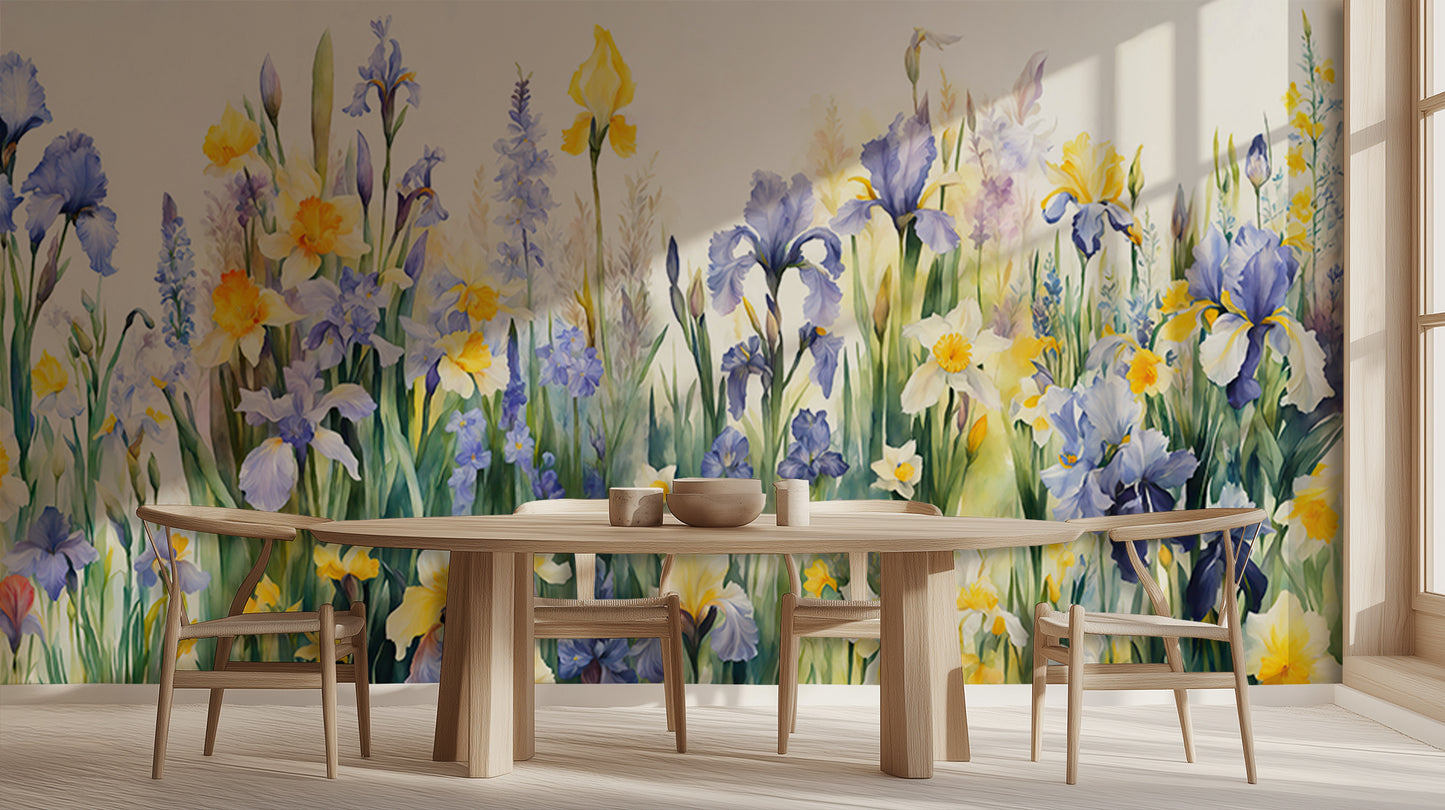 Blooming Garden Floral wallpaper - XWALLX