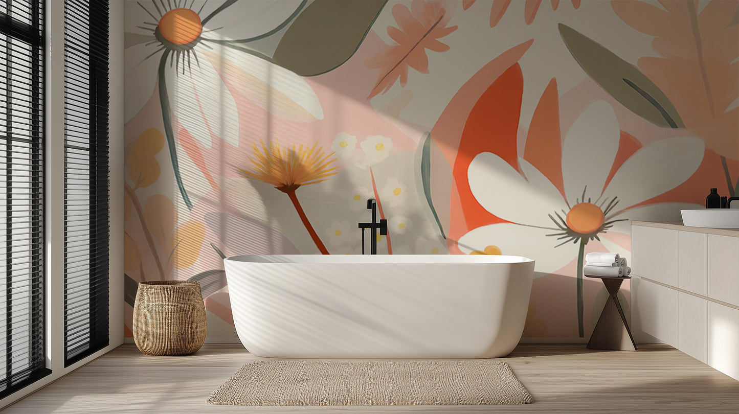 Vibrant Floral Delight wallpaper - XWALLX