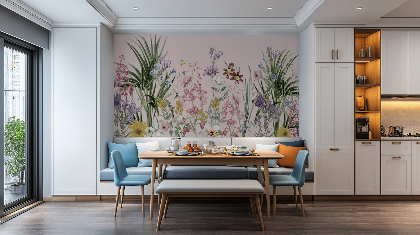 Vibrant Floral Garden wall art - XWALLX