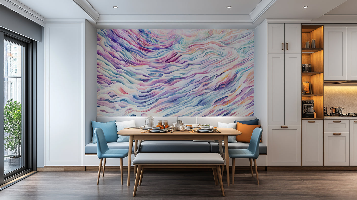 Whimsical Wave Motion wall art - XWALLX