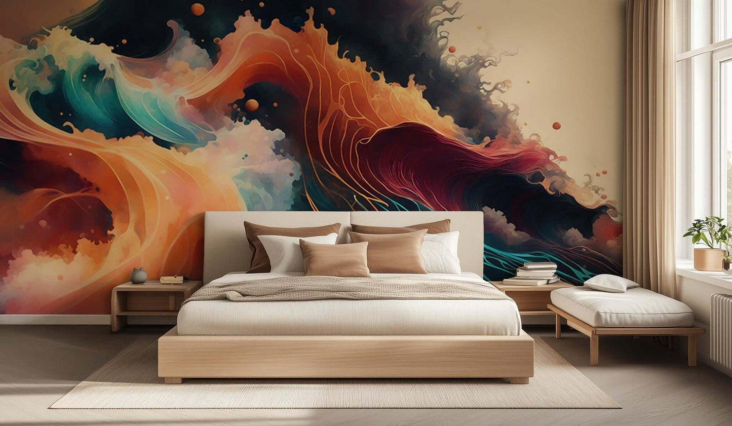 Ethereal Wave Fluidity wall decor - XWALLX