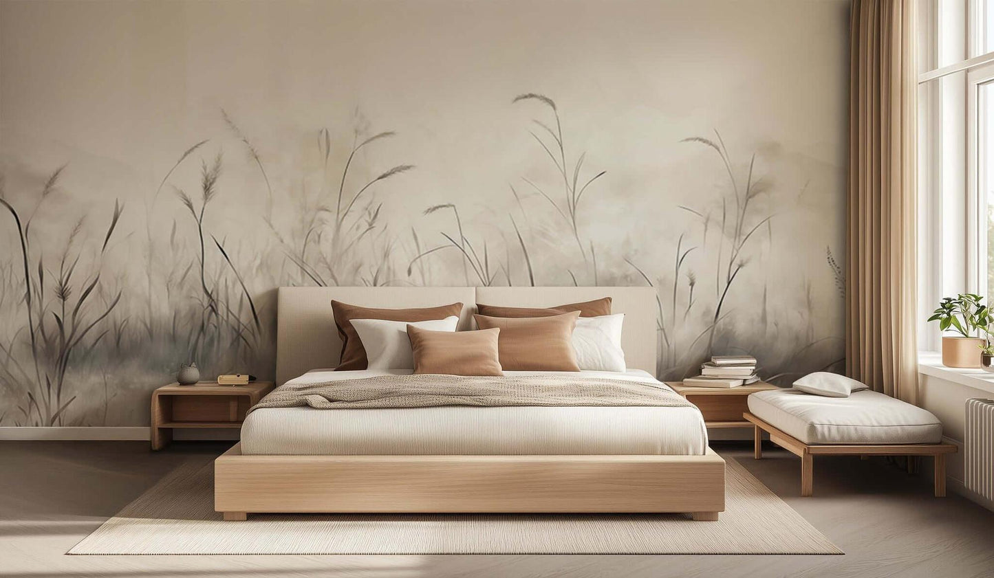 Misty Reeds Artistic wall decor - XWALLX