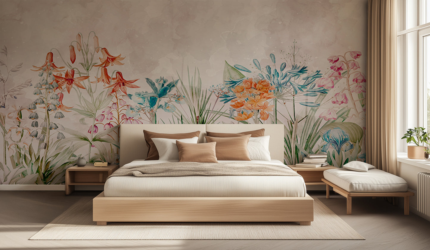 Vibrant Flora Artistic wall decor - XWALLX