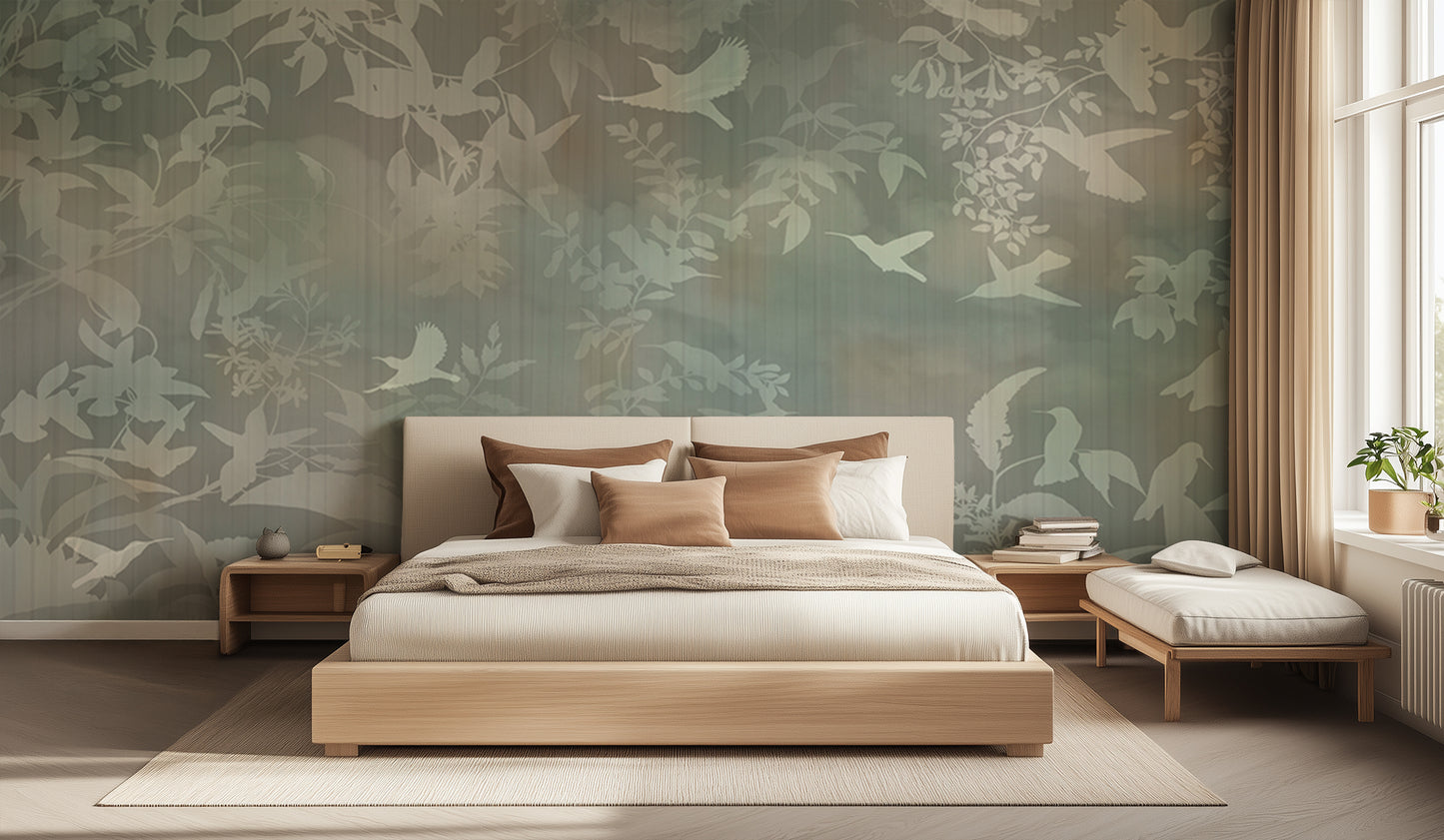 Ethereal Bird Silhouette wall decor - XWALLX