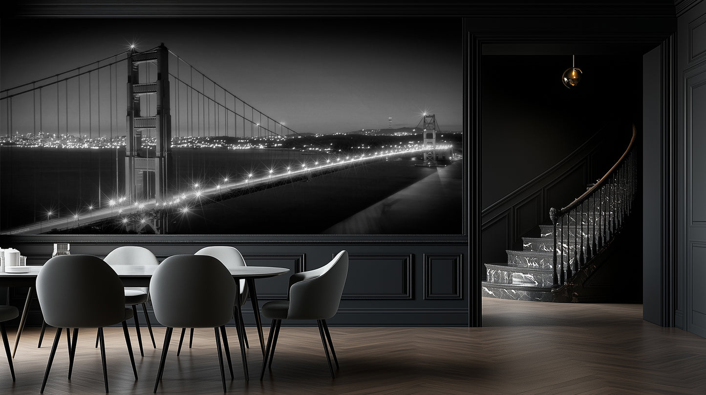 Nocturnal Golden Gate wallpaper - XWALLX