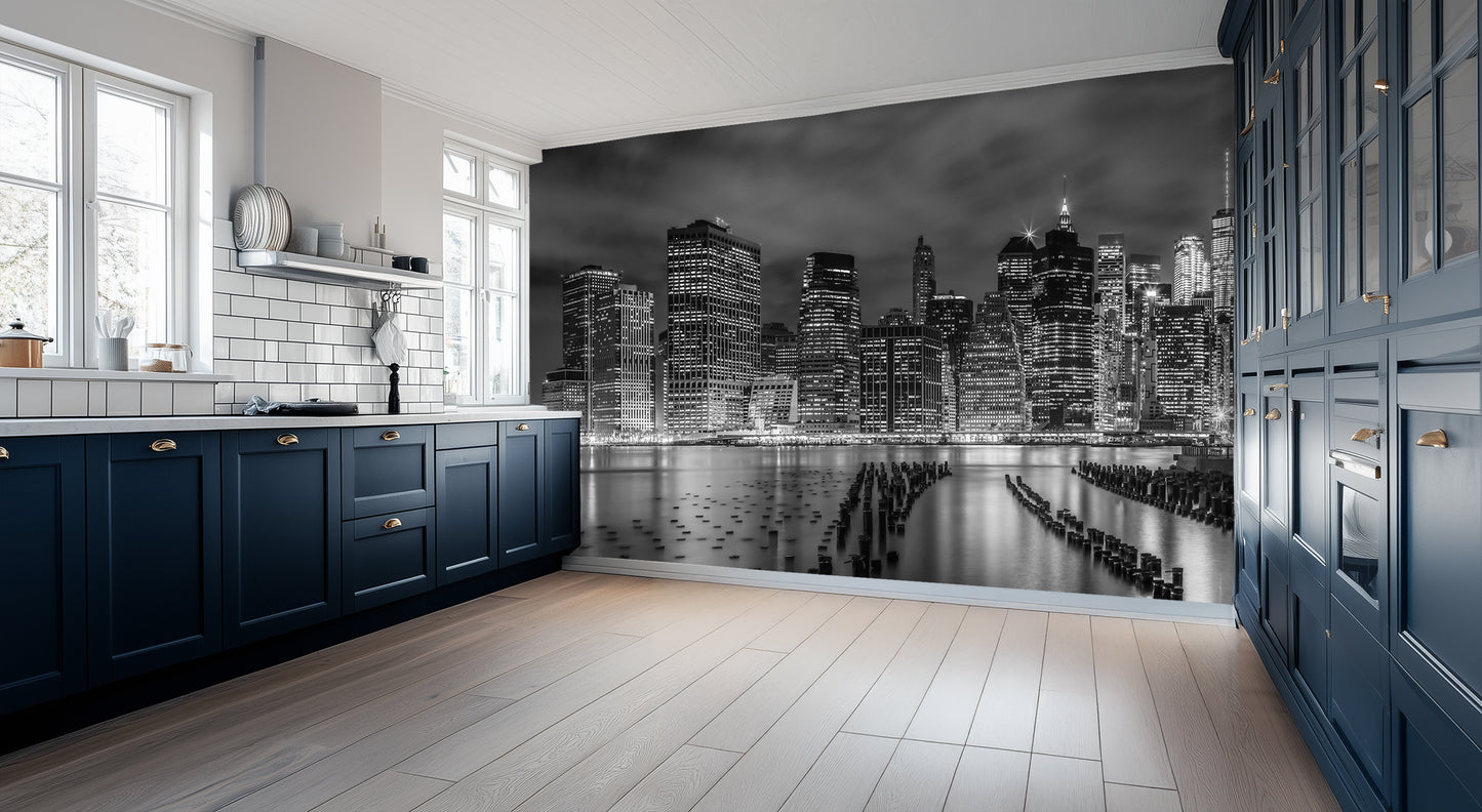 Urban Night Horizon wall art - XWALLX
