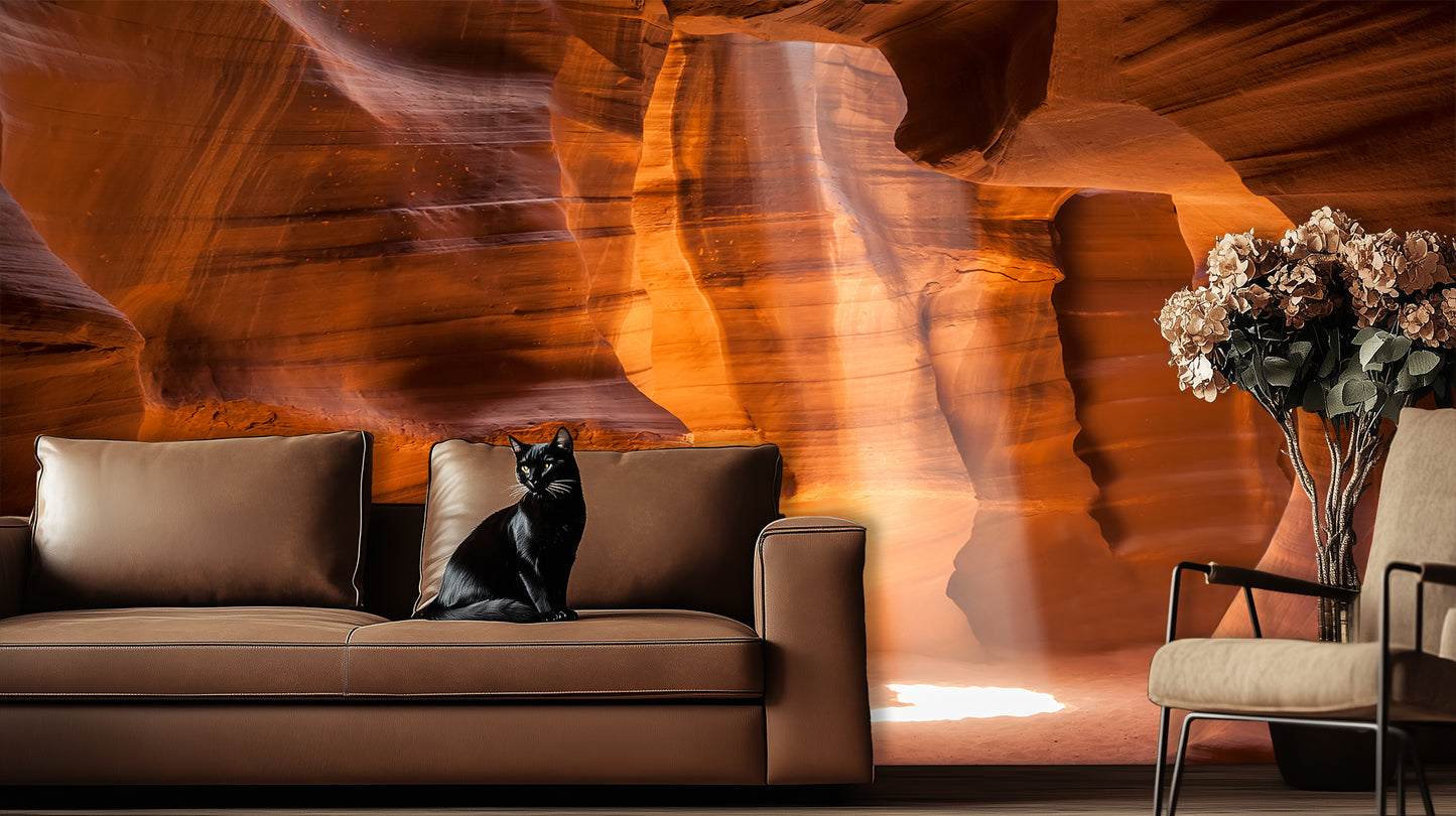 Slot Canyon Radiance wall decor - XWALLX