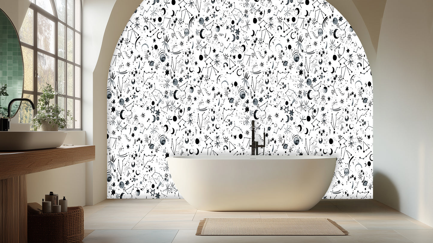 Celestial Constellations wall mural - XWALLX