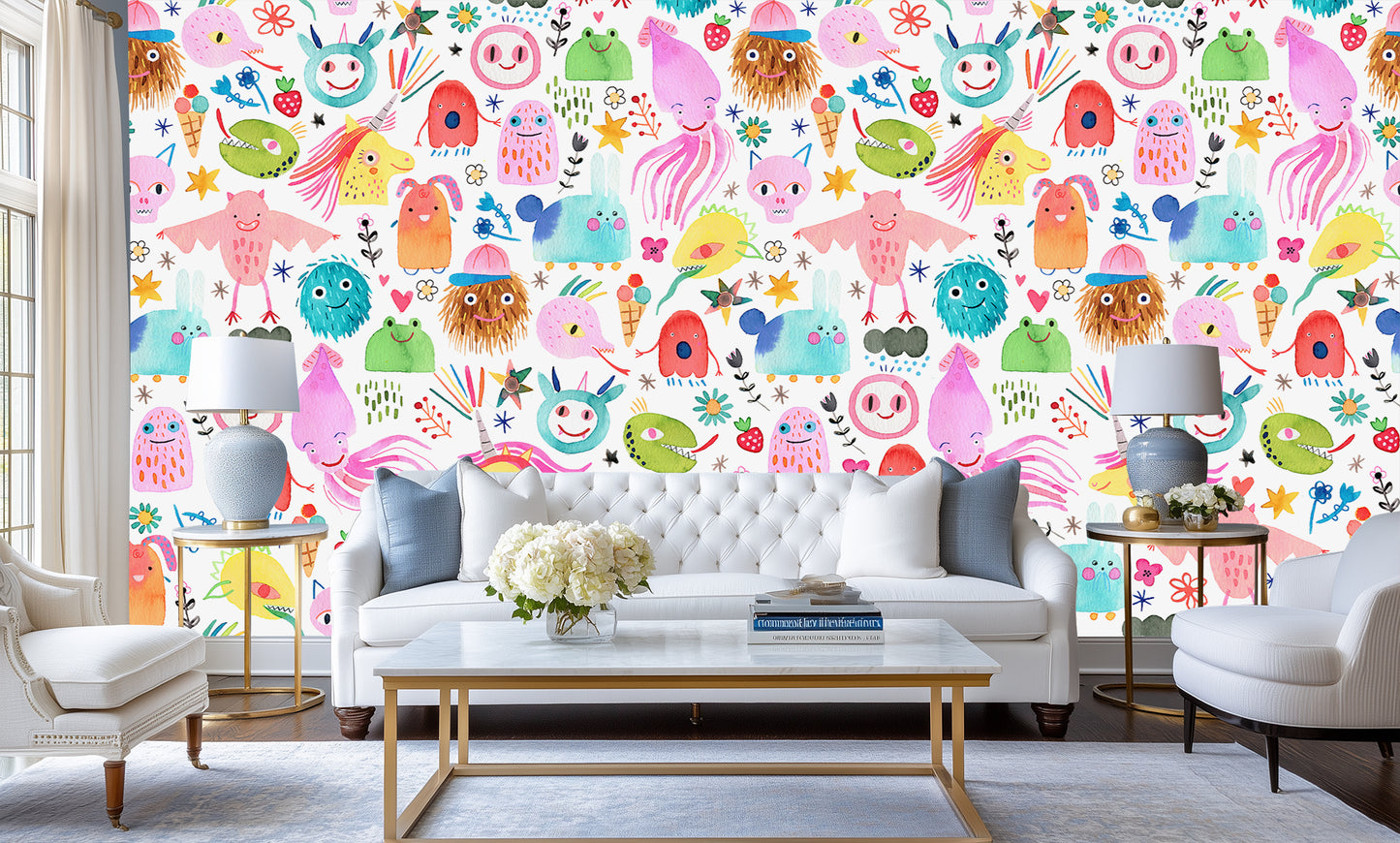 Whimsical Creatures Fantasy wall decor - XWALLX