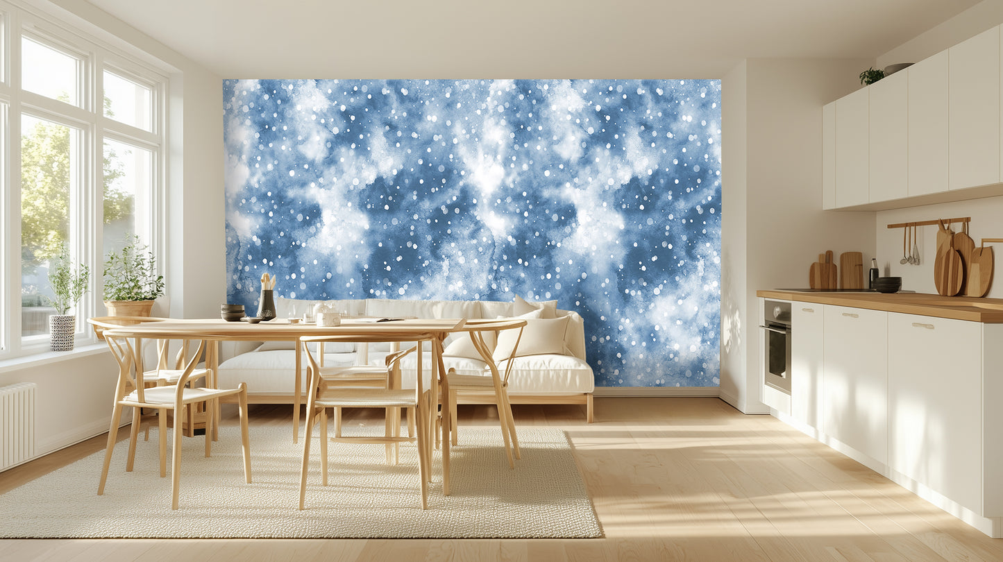 Fluid Blue Watercolor wallpaper - XWALLX