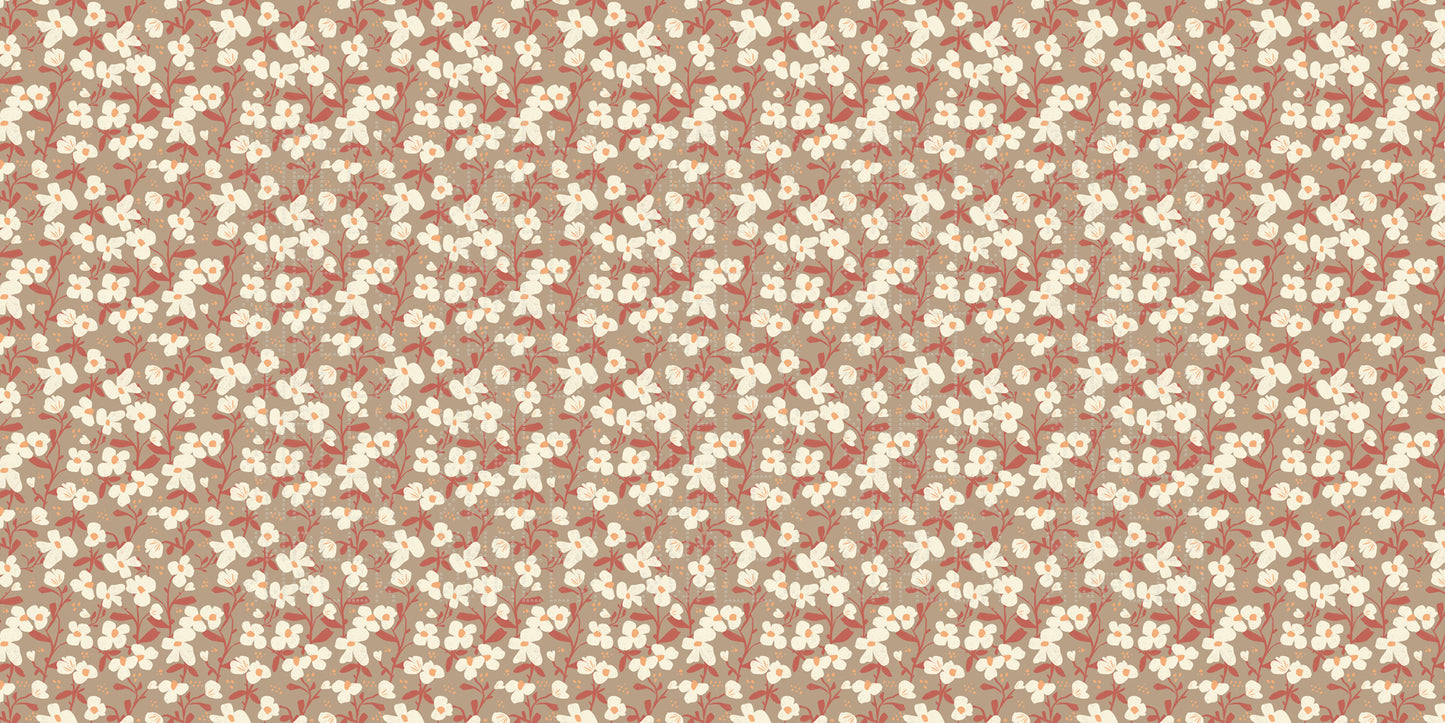 Whispering Bloom Floral wall mural - XWALLX