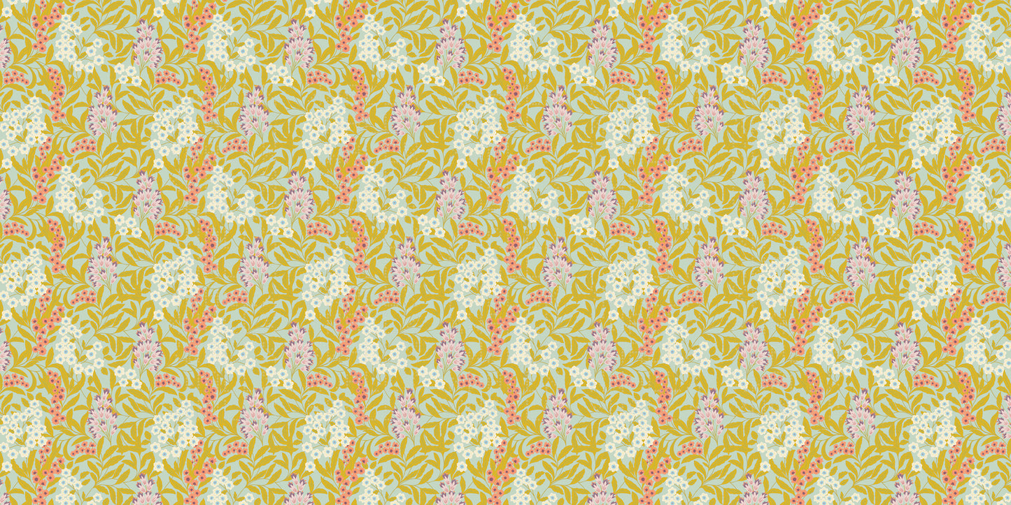 Botanical Rhapsody Floral wall mural - XWALLX