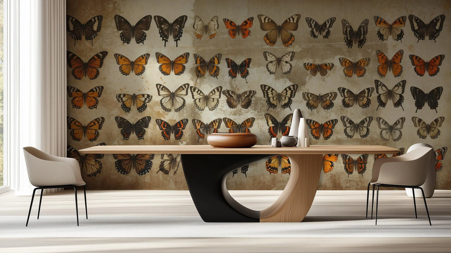 Butterfly wallpaper mural - XWALLX