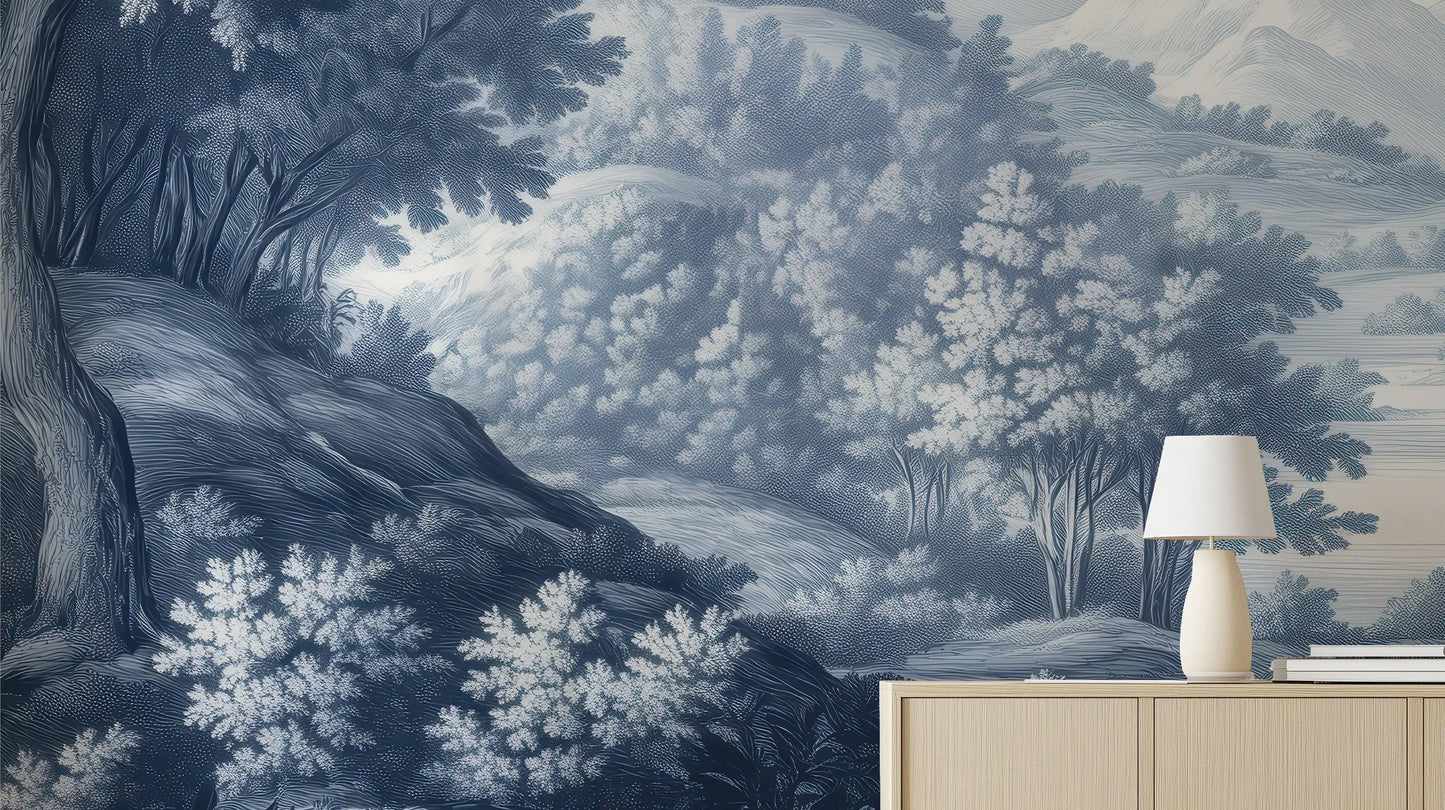 Blue Forest wallpaper - XWALLX