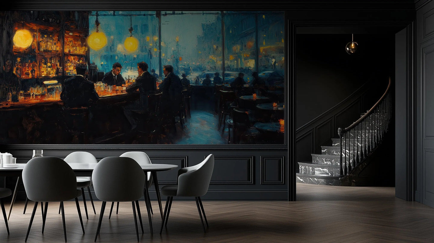 Retro City wall art - XWALLX