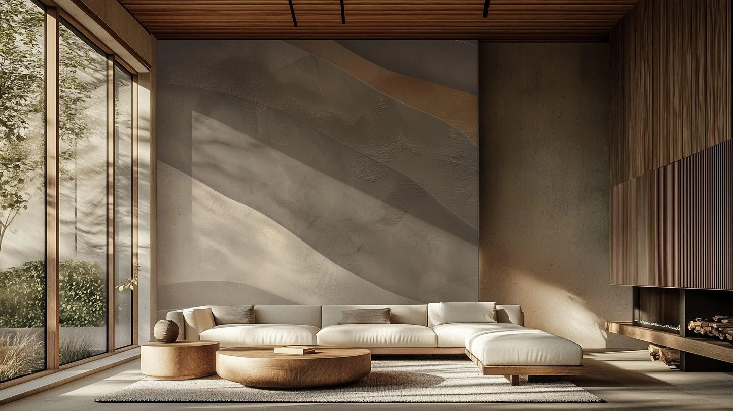 Neutral wallpaper mural - XWALLX