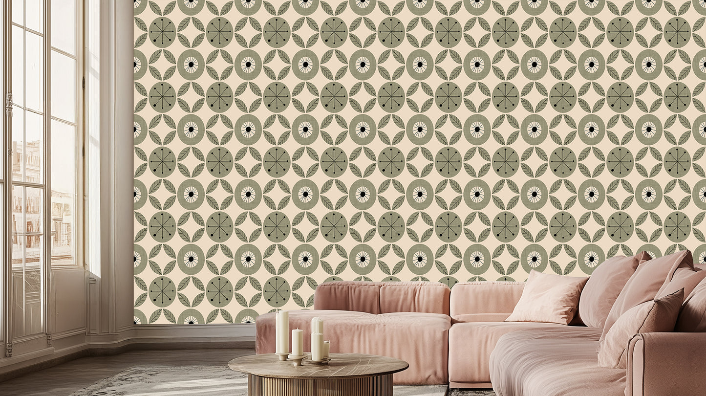 Eclectic Leafy Floral wall art - XWALLX