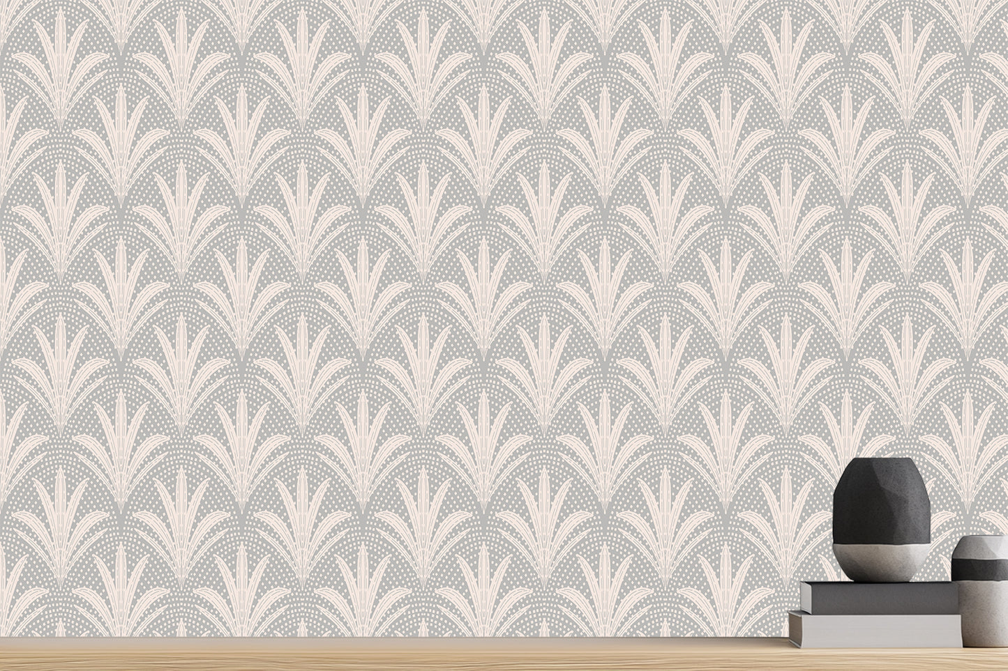 Elegant Palm Fronds wall mural Mural wallpaper - XWALLX