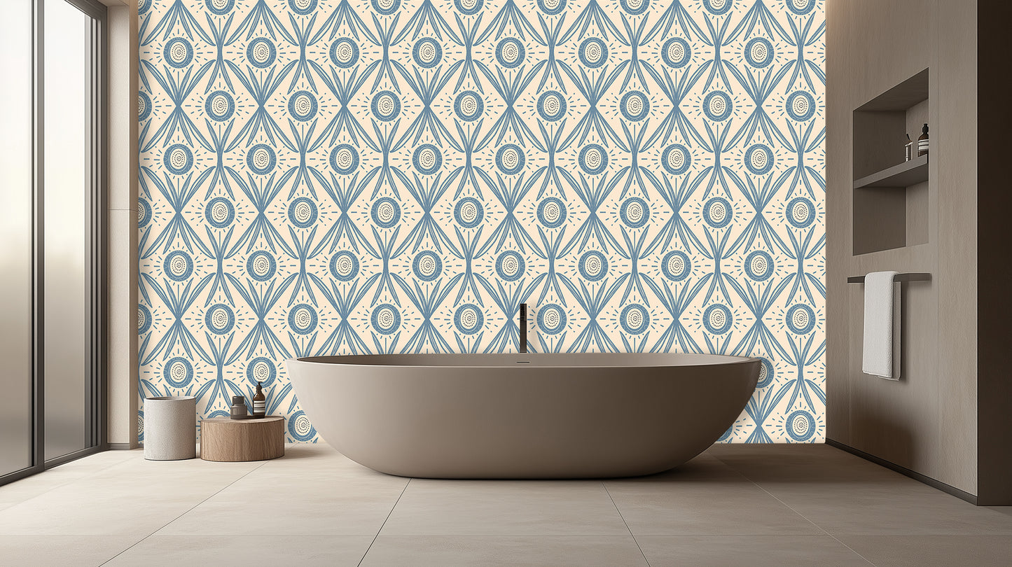 Intricate Leafy Patterns wall mural Mural wall mural - XWALLX