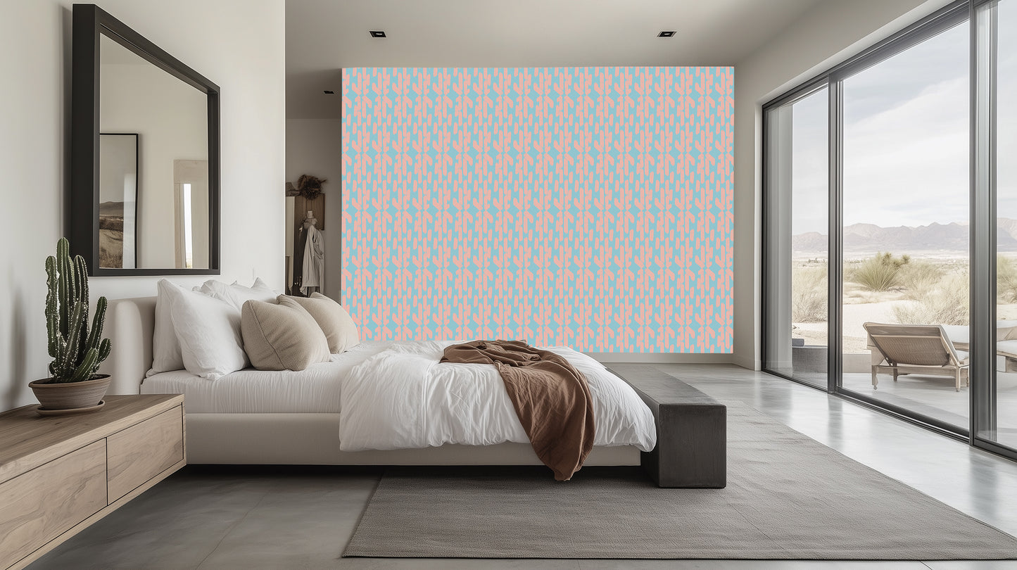Chic Pastel Patterns wall mural - XWALLX