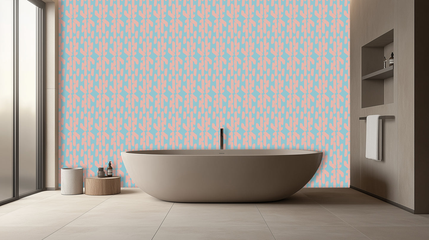 Chic Pastel Patterns wallpaper mural - XWALLX