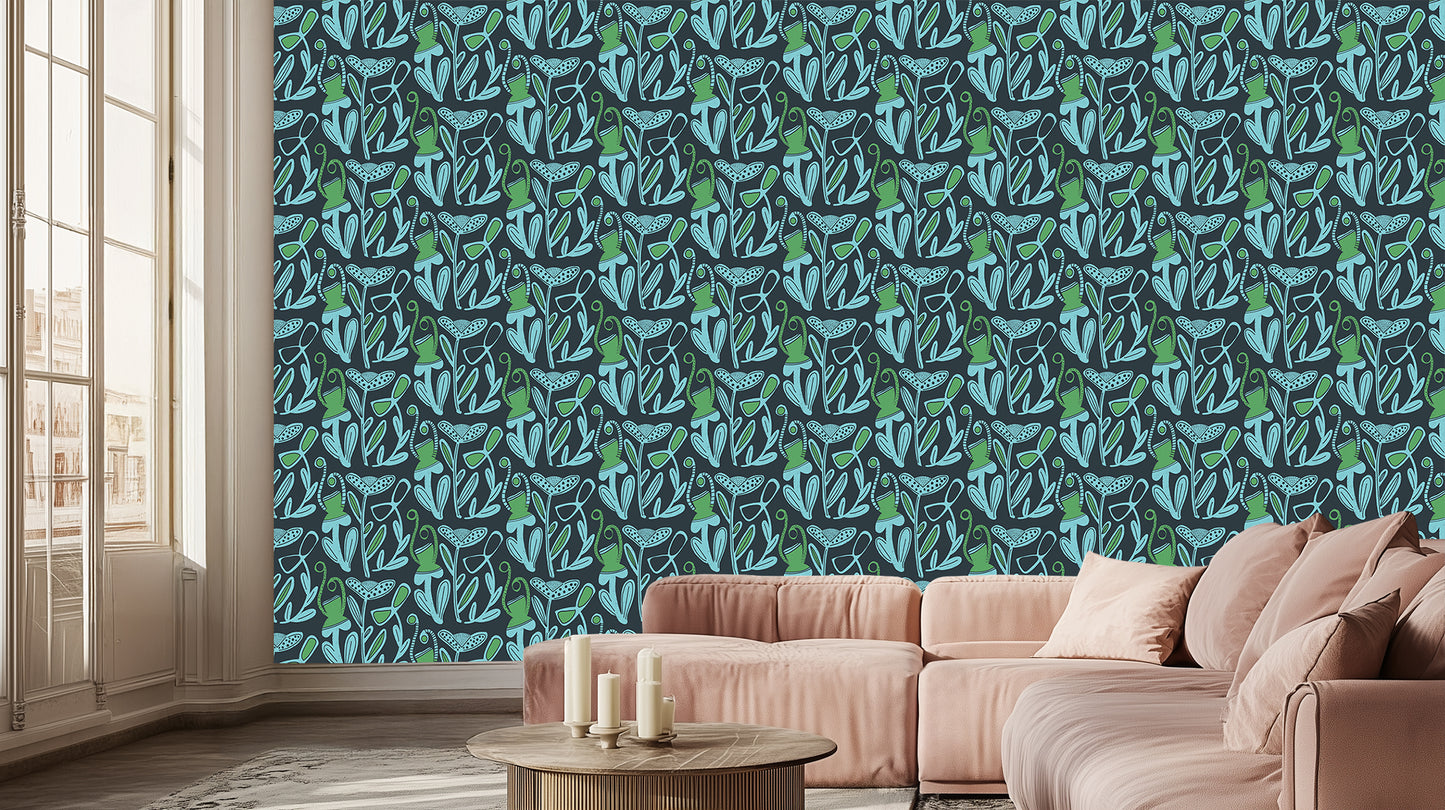 Botanical Dreams Flower wallpaper - XWALLX