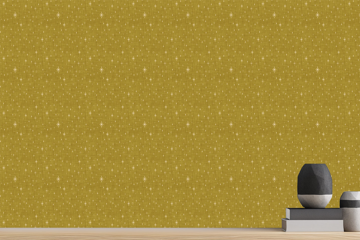 Golden Starry Skies wallpaper - XWALLX