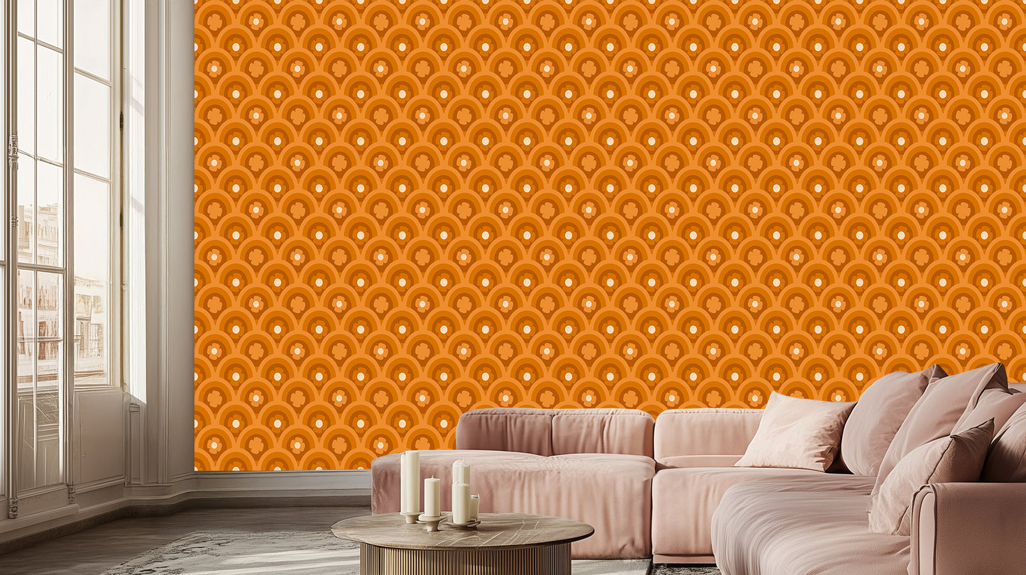 Vibrant Geometric Arches wall decor - XWALLX