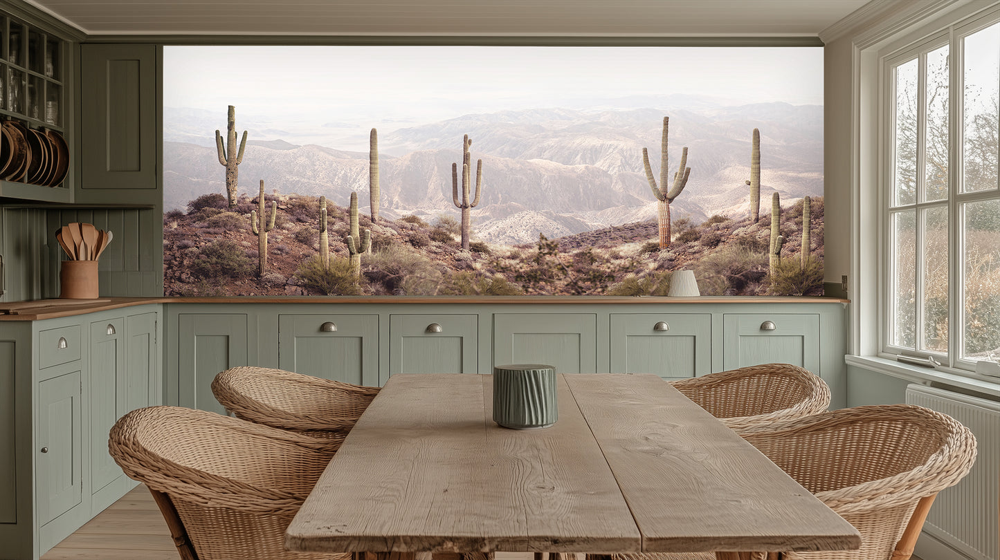 Majestic Cactus Landscape wall art - XWALLX