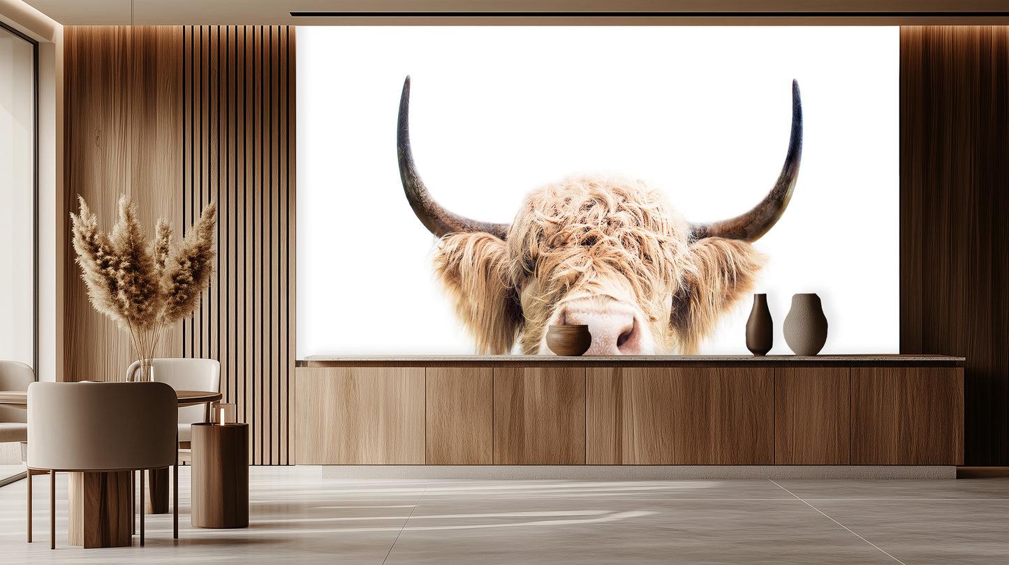 Charming Highland Cow wall decor - XWALLX