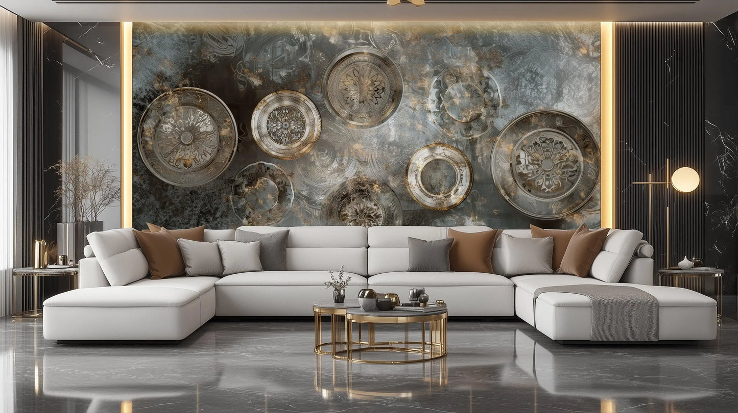 Vintage Industrial wall mural - XWALLX