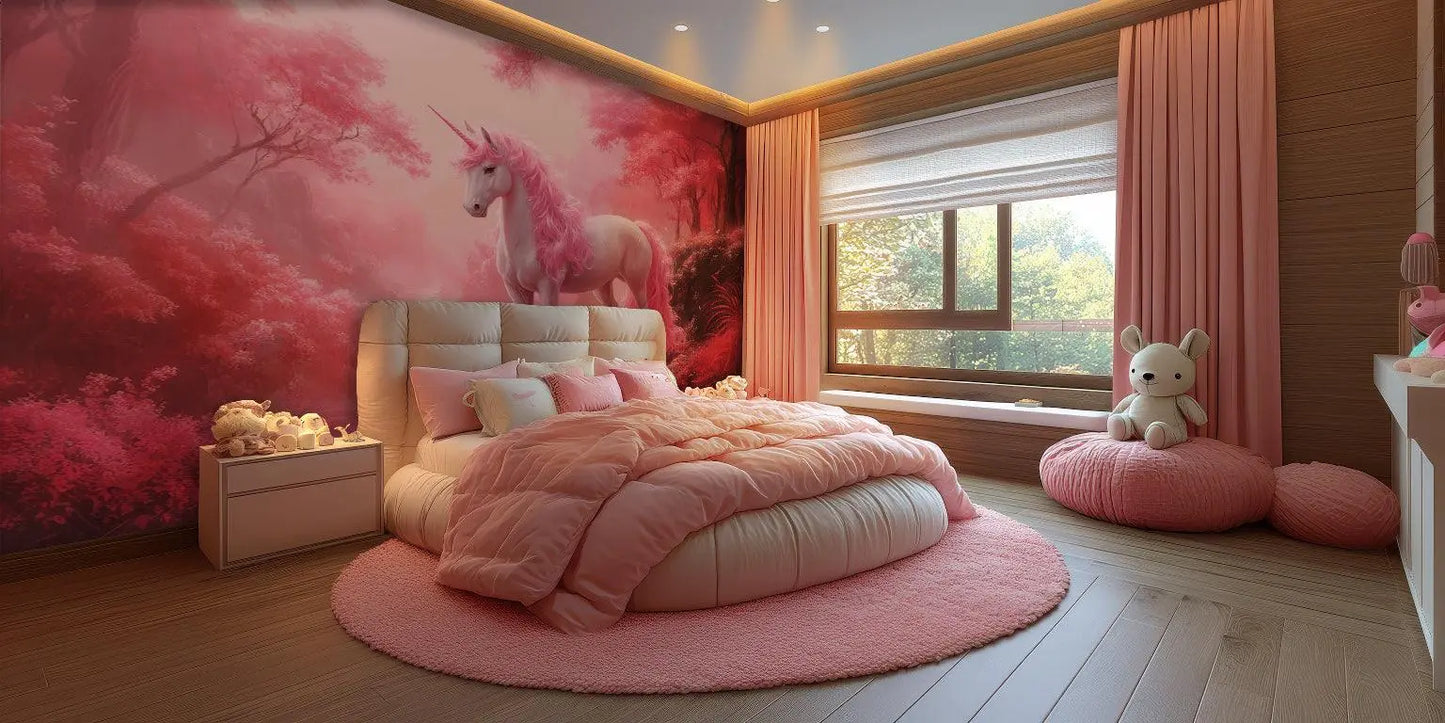 Pink Unicorn wall art - XWALLX