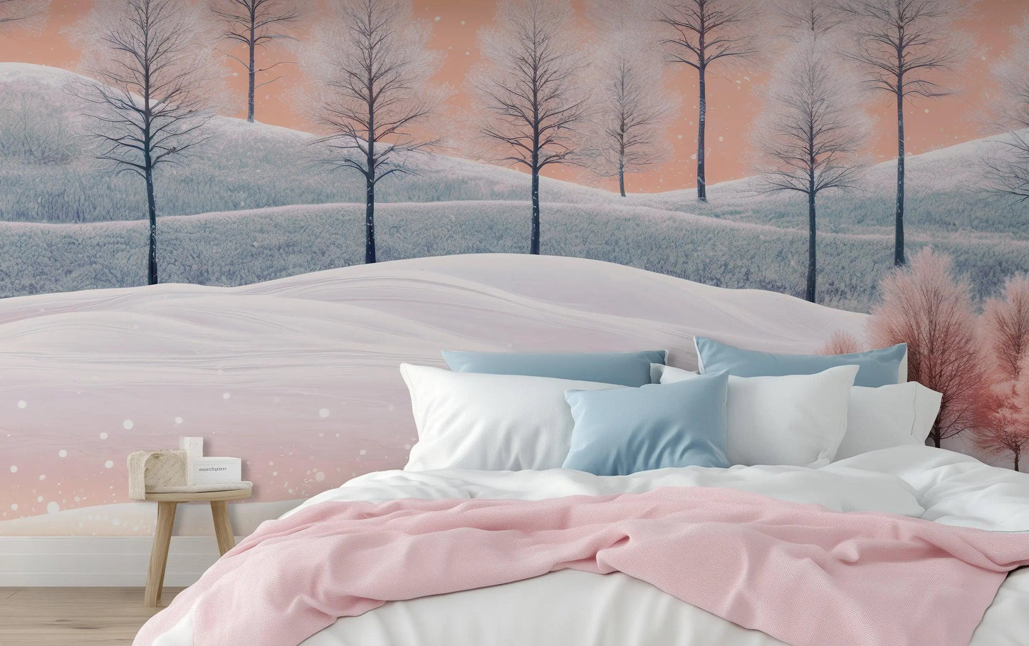 Pink Winter wall art - XWALLX