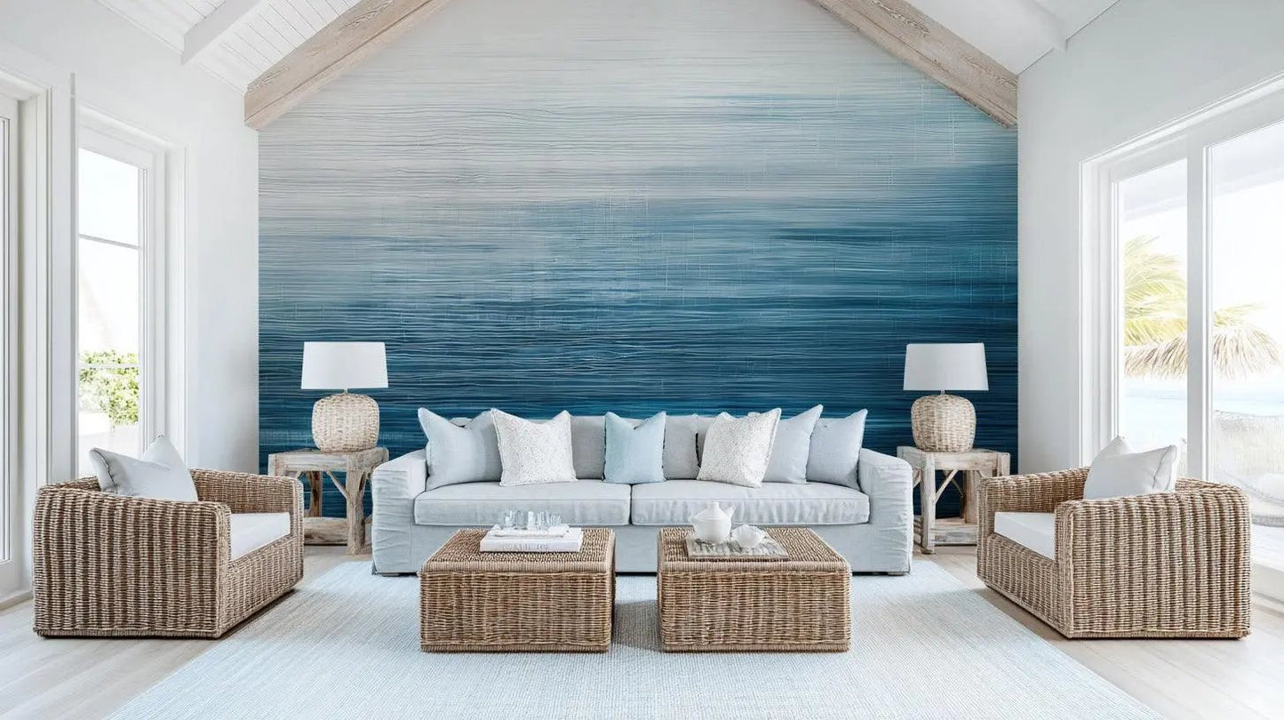 Blue Ombre wall mural - XWALLX